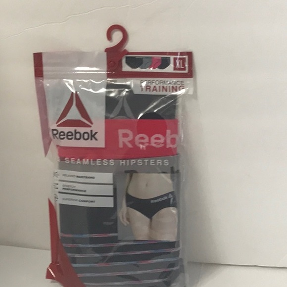 REEBOK 4 SEAMLESS HIPSTERS  XL SIZE - Picture 1 of 3
